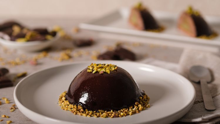 81707 Cioccolatina cuore di pistacchio